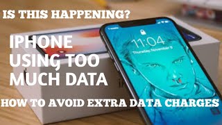 Famous IPhone or iPad Using Too Much Data - How to Fix Extra Data Charges and High Data Usage Profile