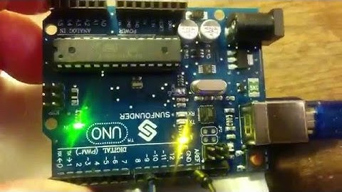 Lesson 2 Controlling LED by PWM Sunfounder UNO