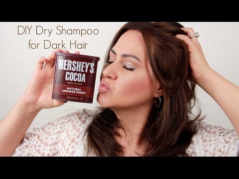 DIY Dry Shampoo - For Dark Hair - thptnganamst.edu.vn