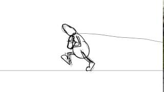 Traditional Animation Rope Pull