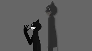 random cartoon cat test