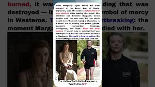The Hidden Truth Behind MARGAERY TYRELL'S Death 💀 | #shortsfeed #shortsviral #gameofthrones #shorts