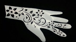 Arabic mehndi sticker cutting with pattern | Mehndi & Trends screenshot 2