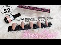 DIY NAIL STAND FOR PRESS ONS!! NO GLUE! *$2*