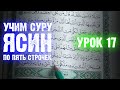 Урок 17 - Учим "ЯСИН" (по пять строчек) / 36-я сура Корана