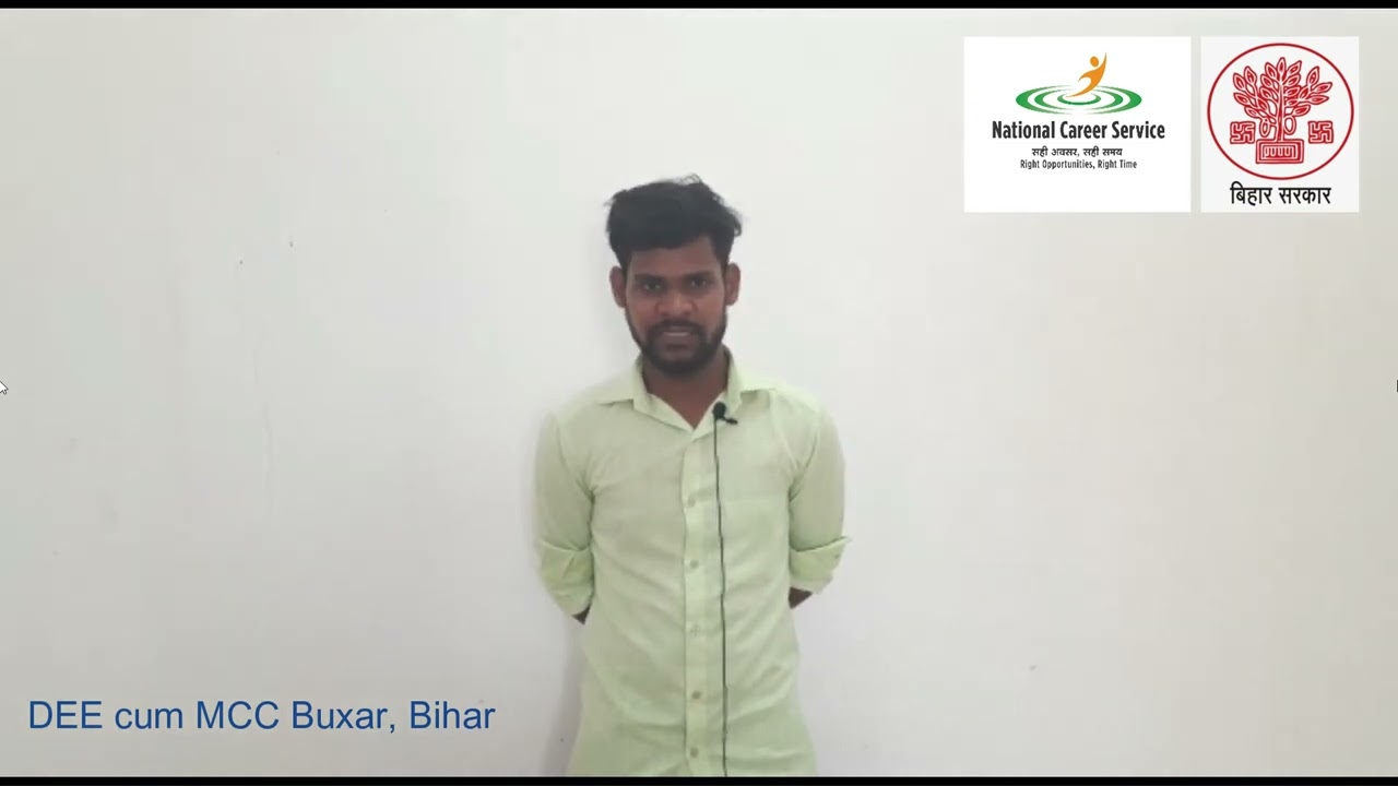 DEE cum MCC Buxar, Bihar Success Story