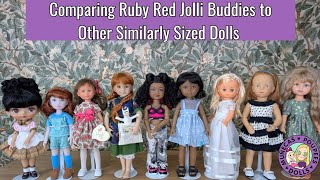 Celebrity Comparing Ruby Red Jolli Buddies to Other Similarly Sized Dolls Net Worth