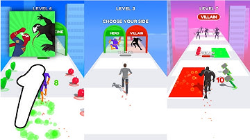 Hero Verse Run Gameplay Walkthrough #1 (Android, IOS)