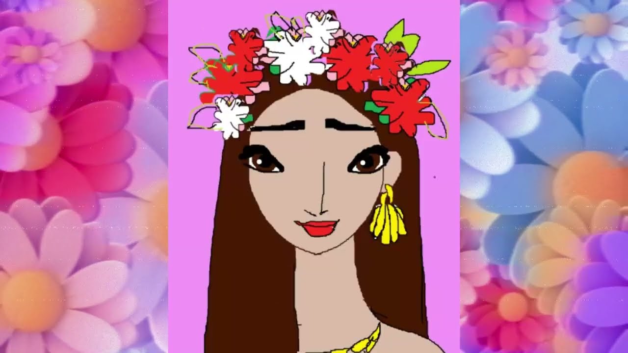 Энканто. Изабела Мадригал. Колумбия. Чтобы расслабиться, я учусь рисовать Фан-арт Мирабель. Песни AI