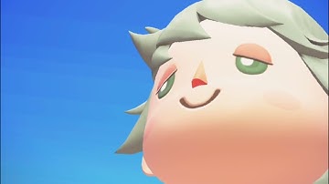 That one Nagito edit but I recreated it in Animal Crossing: New Horizons. (VERY OLD STOP LIKING)