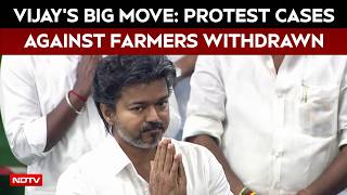 Tamil Nadu CM Vijay Announces Withdrawal Of Cases Against Farmers, Teachers