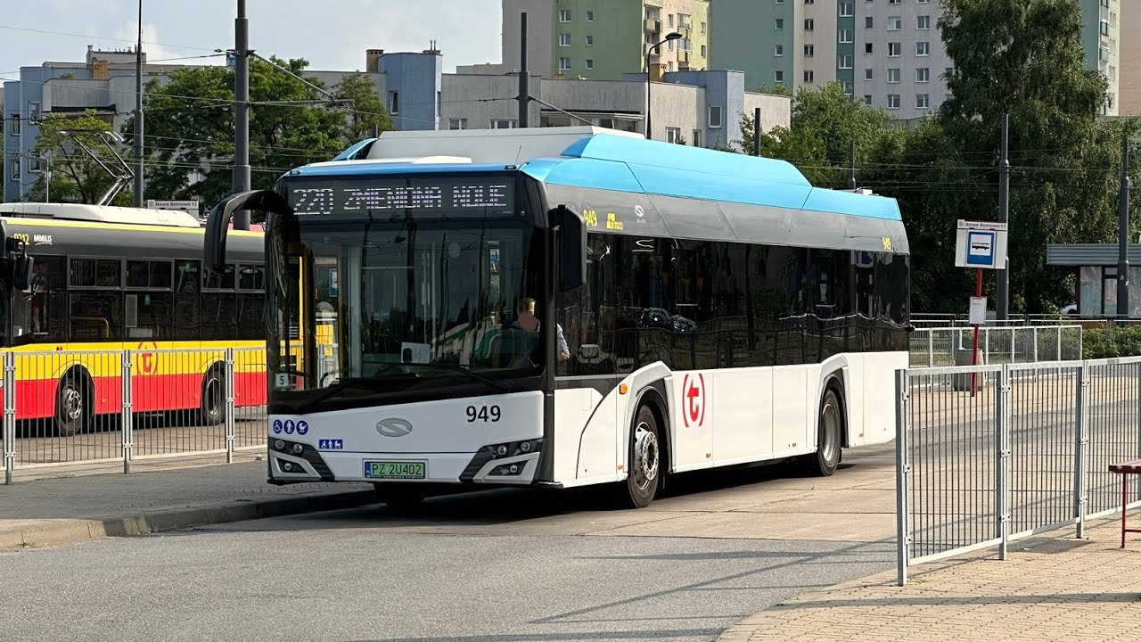 Solaris Urbino 12 IV Electric FL #949 MZA Warszawa [🚍220]