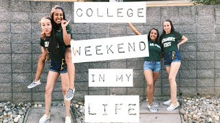 college weekend in my life game day sacramento state university