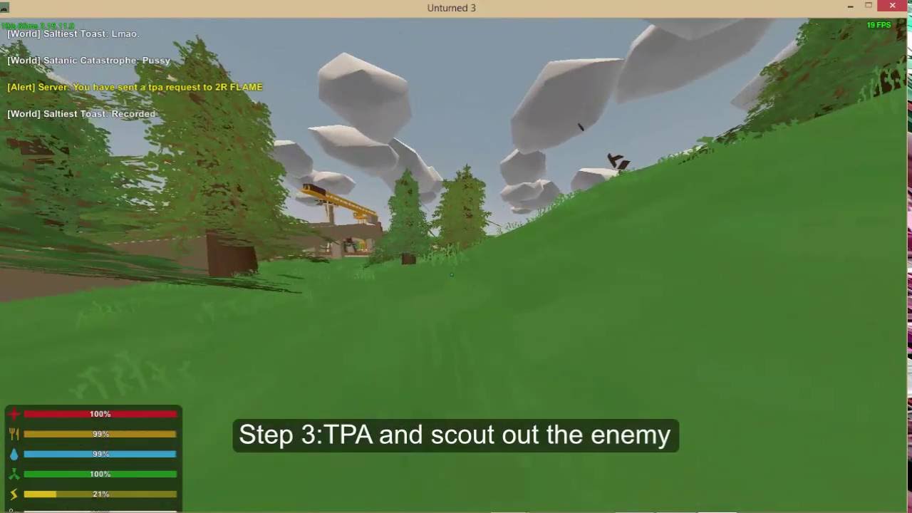 How to Troll Scrubs in Unturned 101