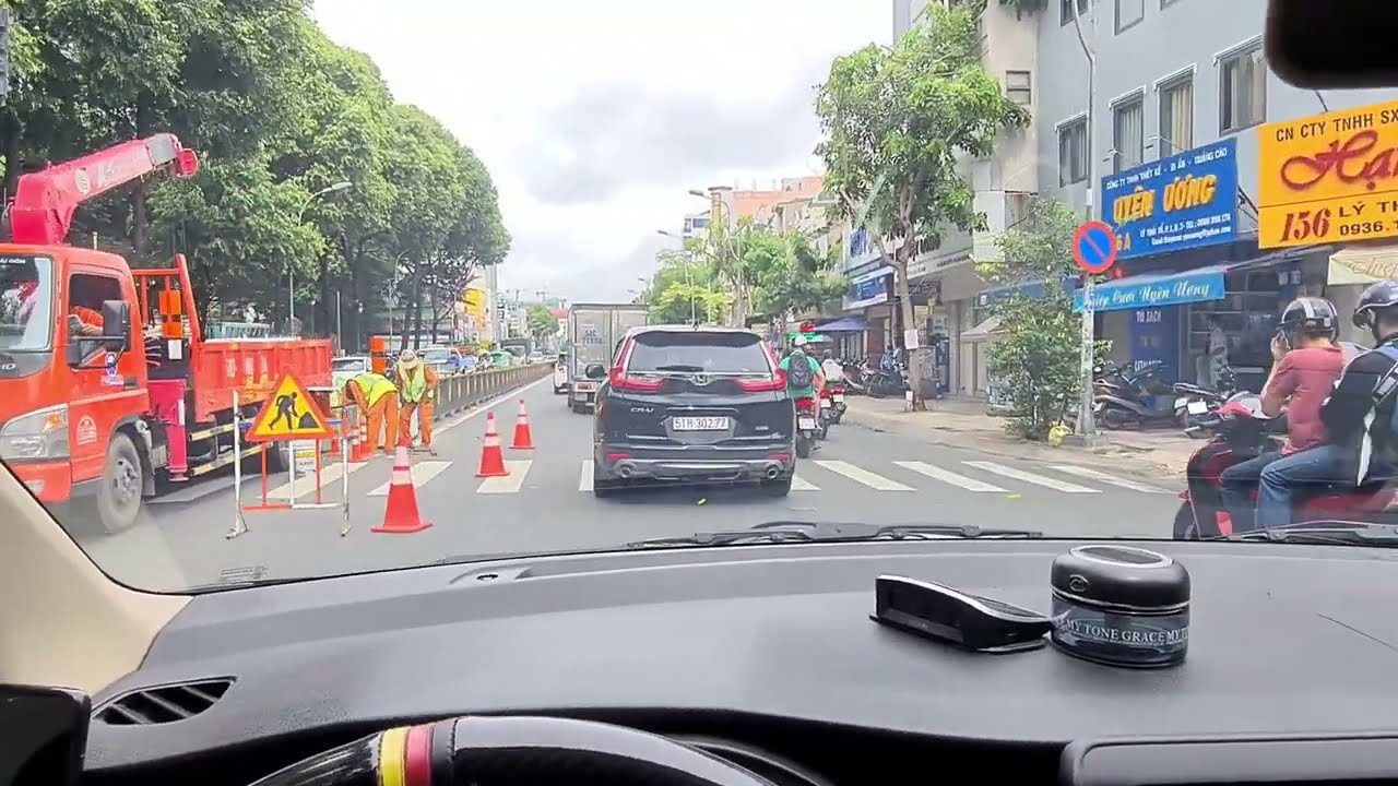 ✅ Cách căn đầu xe phía trước với ô tô và xe máy thực tế ⛔️ Dạy Lái Xe An Toàn