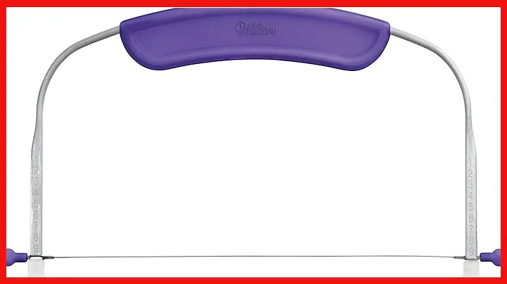 Great product -  Wilton Adjustable Cake Leveler for Leveling and Torting, 12 x 6.25-Inch