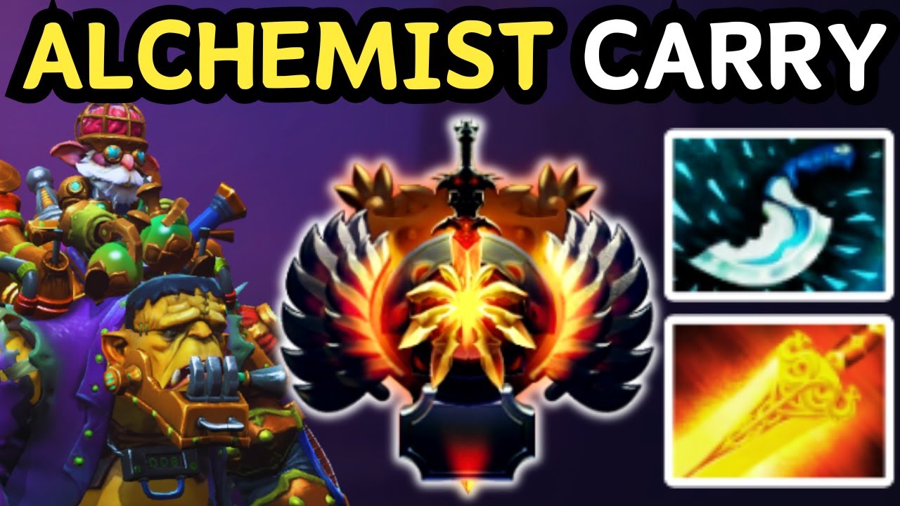 🔥 300 IQ FARMING STRATEGY 💰 | ALCHEMIST HARD CARRY DOTA 2 🔥
