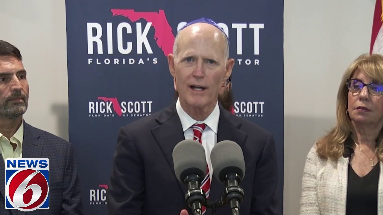 Sen. Rick Scott condemns rise of antisemitism in Florida