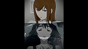 Kurisu Makise vs Mayuri Shiina | Steins;Gate #anime #shorts #youtubeshorts