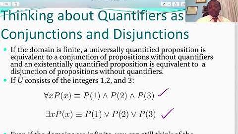 MAT 160 Section 1.4 Predicates and Quantifiers Part 2