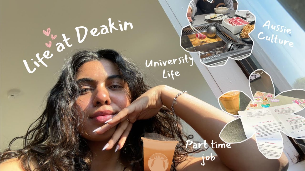 Life as an international student 🧋✨Deakin uni life, big move to Aus, scholarship journey 🫧😭
