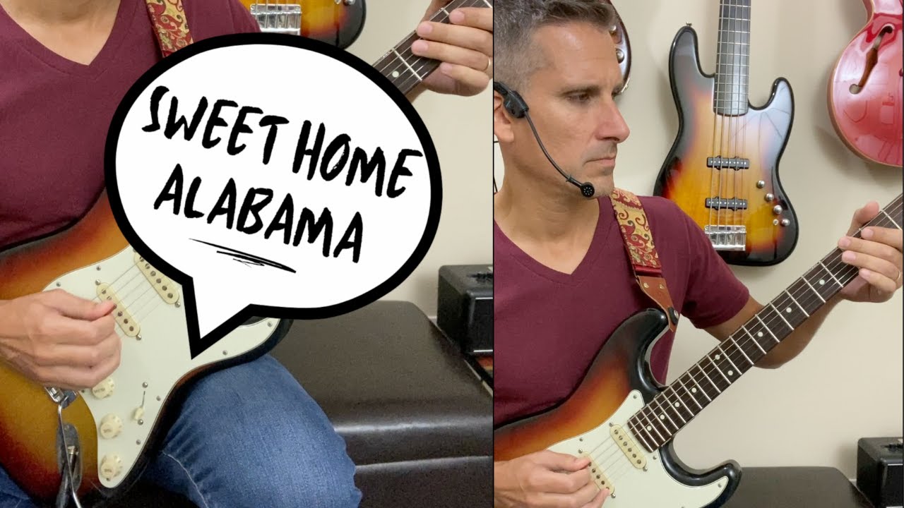 Sweet Home Alabama Guitar Overview YouTube