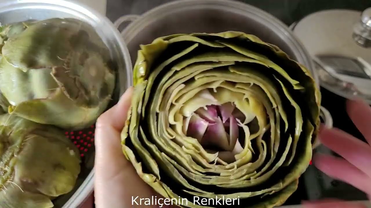 Büyük Dolmalık Enginar Nasıl Ayıklanır/Temizlenir