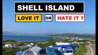 SHELL ISLAND WALES | Love it or hate it? | secret camping spot | T5VW | @vanlifegoodies