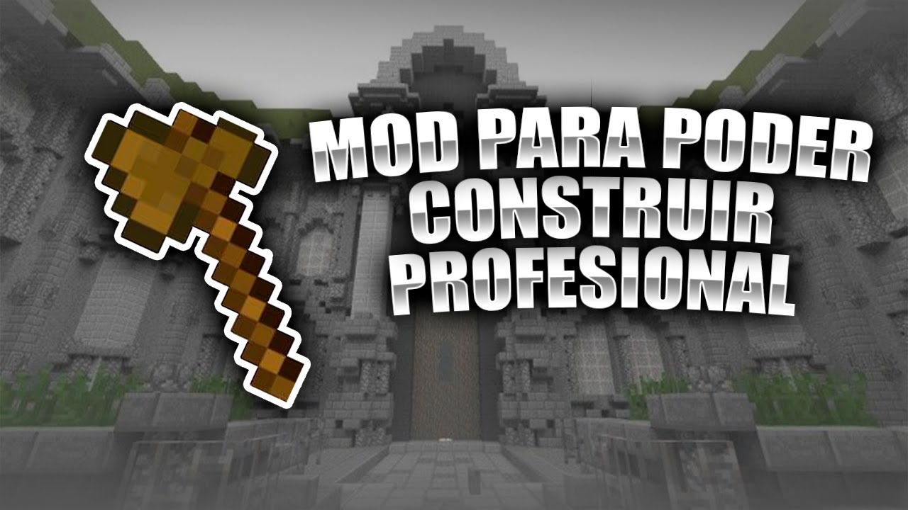 MOD PARA CONSTRUIR RÁPIDO Y PROFESIONAL EN MINECRAFT JAVA MexiFlow YouTube