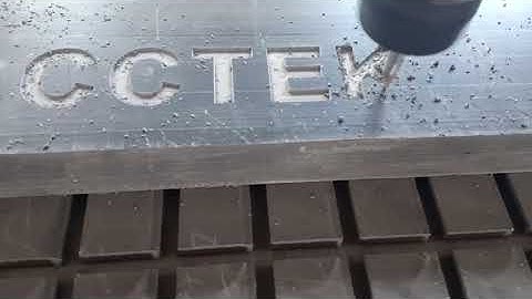 AccTek cnc router machine AKG1515 test video