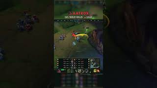 Aatrox LV1 SOLO KILLS Gnar | VN Master Patch 26.12 #shorts