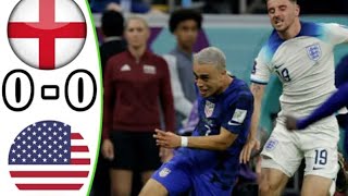 ไฮไลท์ฟุตบอล  อังกฤษ - สหรัฐฯ 0 0 Highlights & Goals บอลโลก 2022