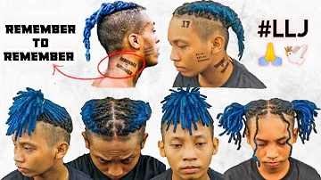 Copying Xxxtentacion Hairstyles in 2022 #LLJ