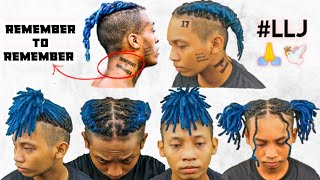 Copying Xxxtentacion Hairstyles in 2022 #LLJ