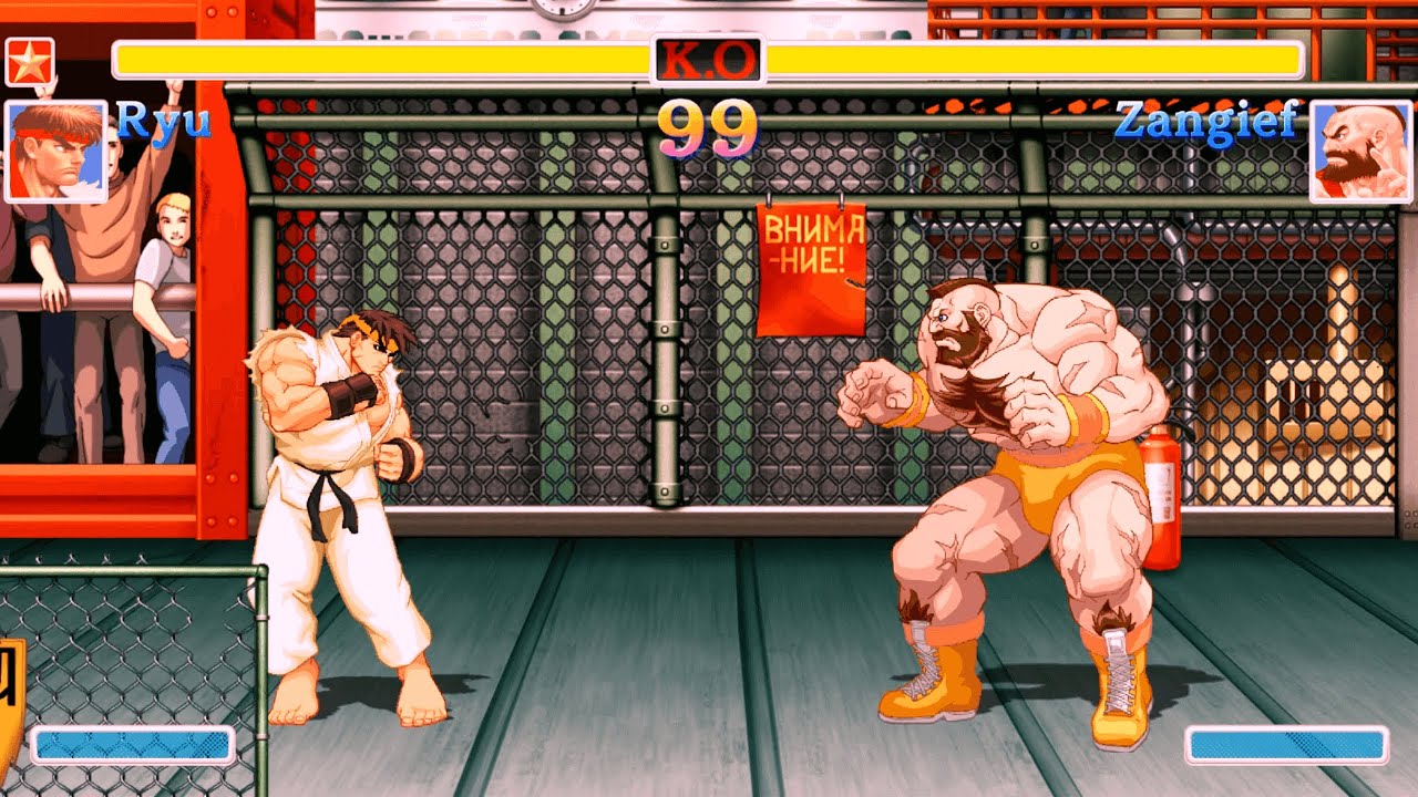 Ryu vs Zangief (Hardest) Ultra Street Fighter 2: The Final Challengers.