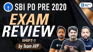 SBI PO Pre 2020 Exam Analysis | Exam Review & Asked Questions | 4th January 2021 (Shift-1)