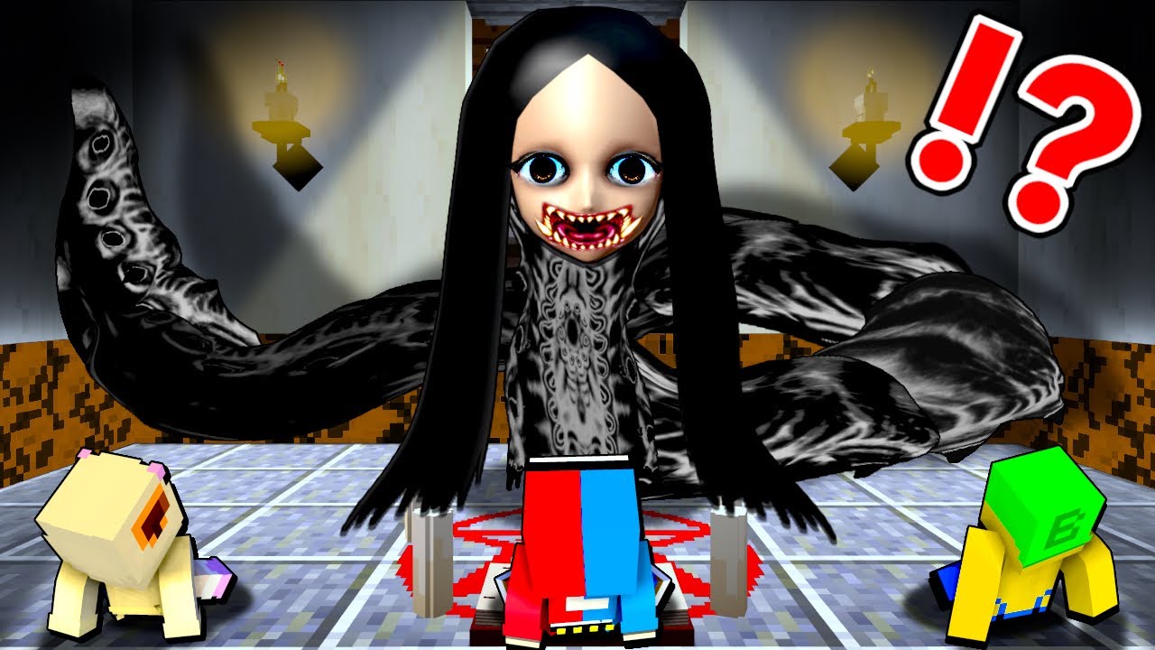 呪いのバケモノを倒すために大魔王を召喚するマインクラフト😱【マイクラ まいくら】ぽっぴんず