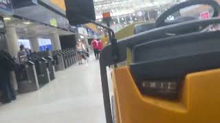 Emergency evacuation of London Waterloo station