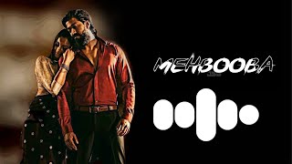 Mehbooba ringtone / kgf mehbooba bgm / love ringtone / Rocky Bhai / Jattstyle Beatz