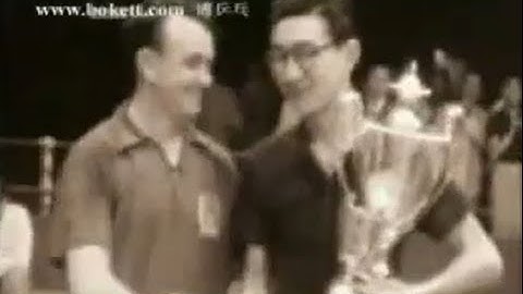 Table Tennis (1) - Hiroji Satoh, the Inventor of Inverted Rubber