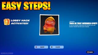 How to Get TRICK OR TREAT OVERSHIELD SPRITE Admin Panel NAME & CODE in Fortnite Lobby Hack Activated