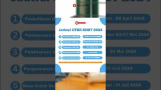 Jadwal UTBK SNBT Nih gais #jadwalsnbt #jadwalsnbt2024 #short #shorts #snbt2024 #snbt #utbk #utbk2024