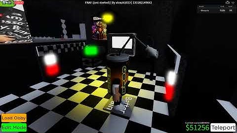 fnaf in obby creator in the making