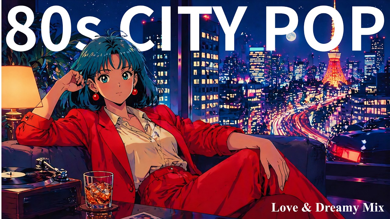 80s Japanese CITY POP Love and Dreamy Mix. 懐かしくて新しい、それは音楽の未来が出会った、もうひとつのノスタルジー。