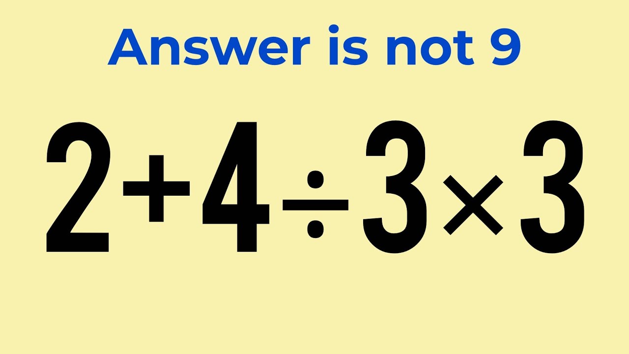 Only 1% Can Solve This Math Problem ! - YouTube