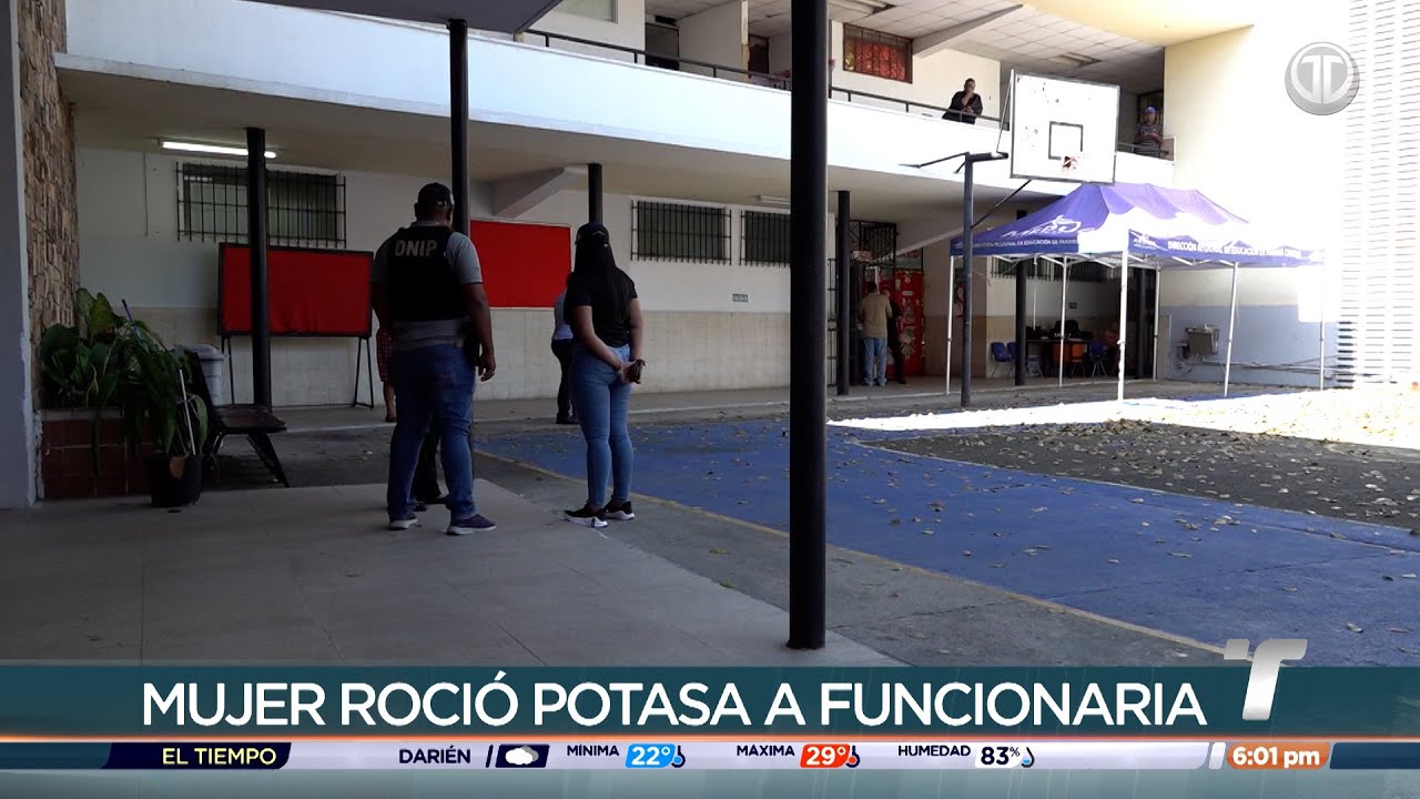 Exfuncionaria del Meduca agredió a una colaboradora de la Dirección Regional de Panamá Centro