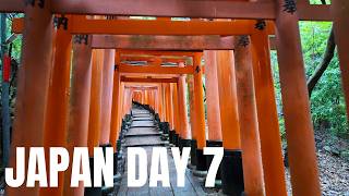 Japan Day 7: Shinkansen to Kyoto & Hiking Through 10,000 Torii Gates