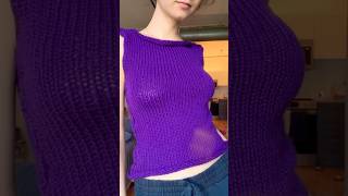 New piece alert💜🟣 #crochet #handmade