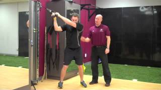 4 x 4 Square Stance Chop w Cook Band