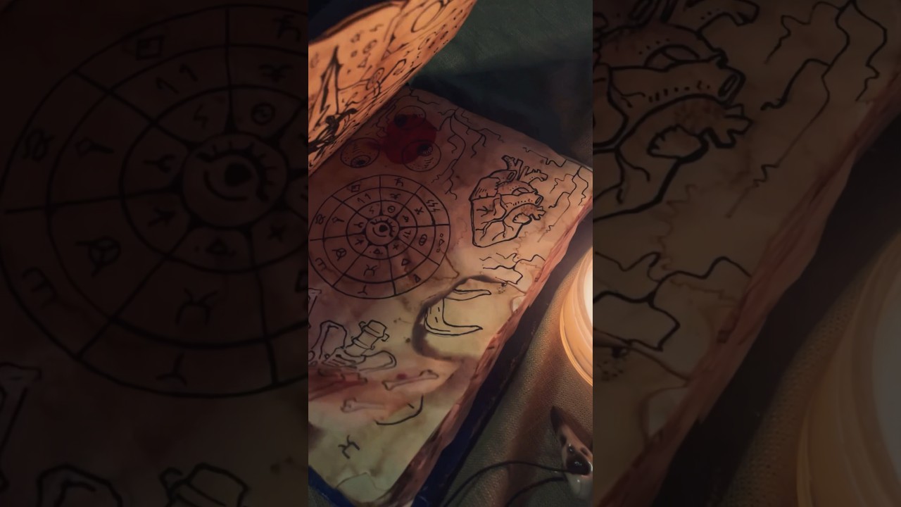 Создание ведьминского гримуара  🔮 